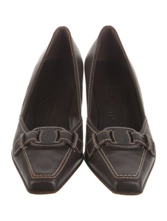Salvatore Ferragamo Leather Pumps