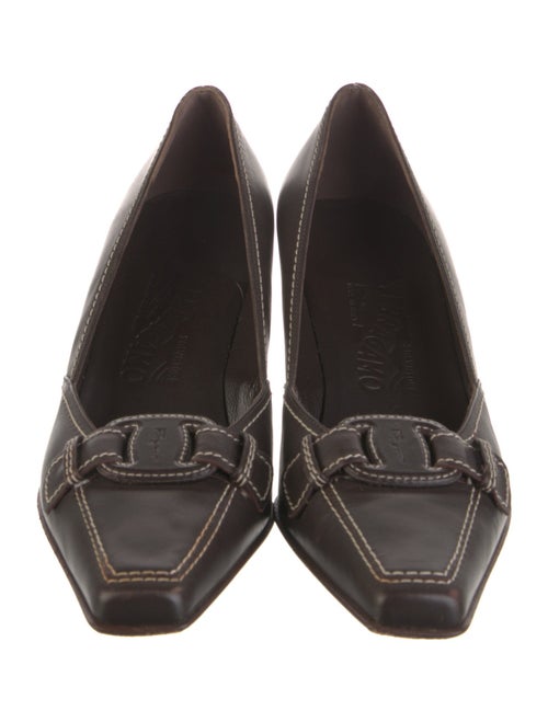 Salvatore Ferragamo Leather Pumps