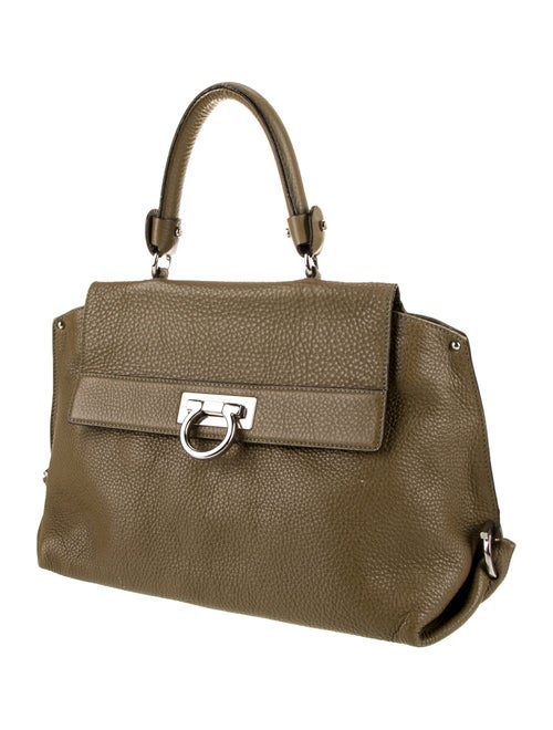 Salvatore Ferragamo Gancio Top Handle Bag