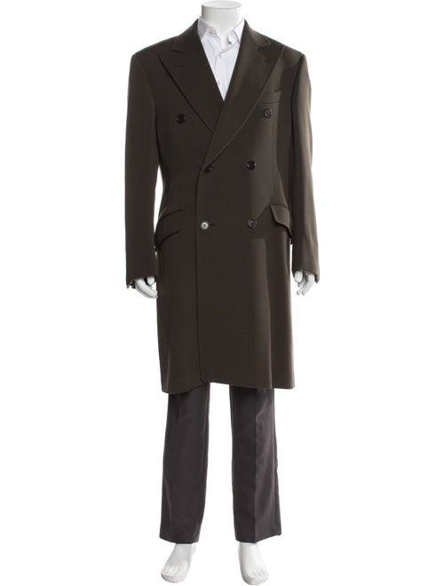 Salvatore Ferragamo Wool Overcoat