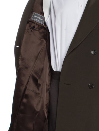 Salvatore Ferragamo Wool Overcoat