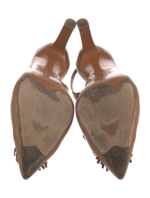 Salvatore Ferragamo Leather Slingback Pumps