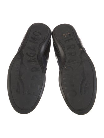 Salvatore Ferragamo Leather Sneakers