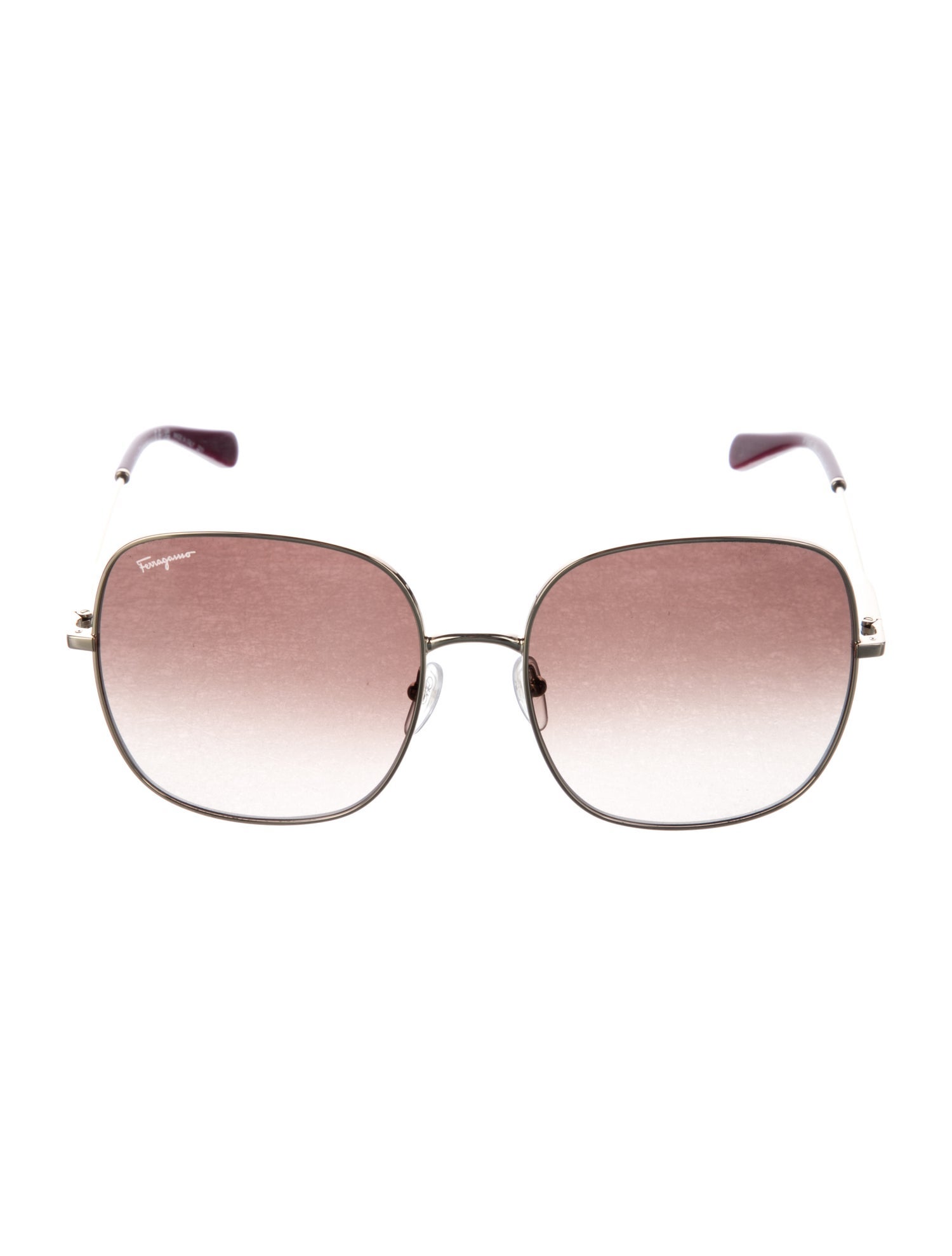 Salvatore Ferragamo Oversize Gradient Sunglasses