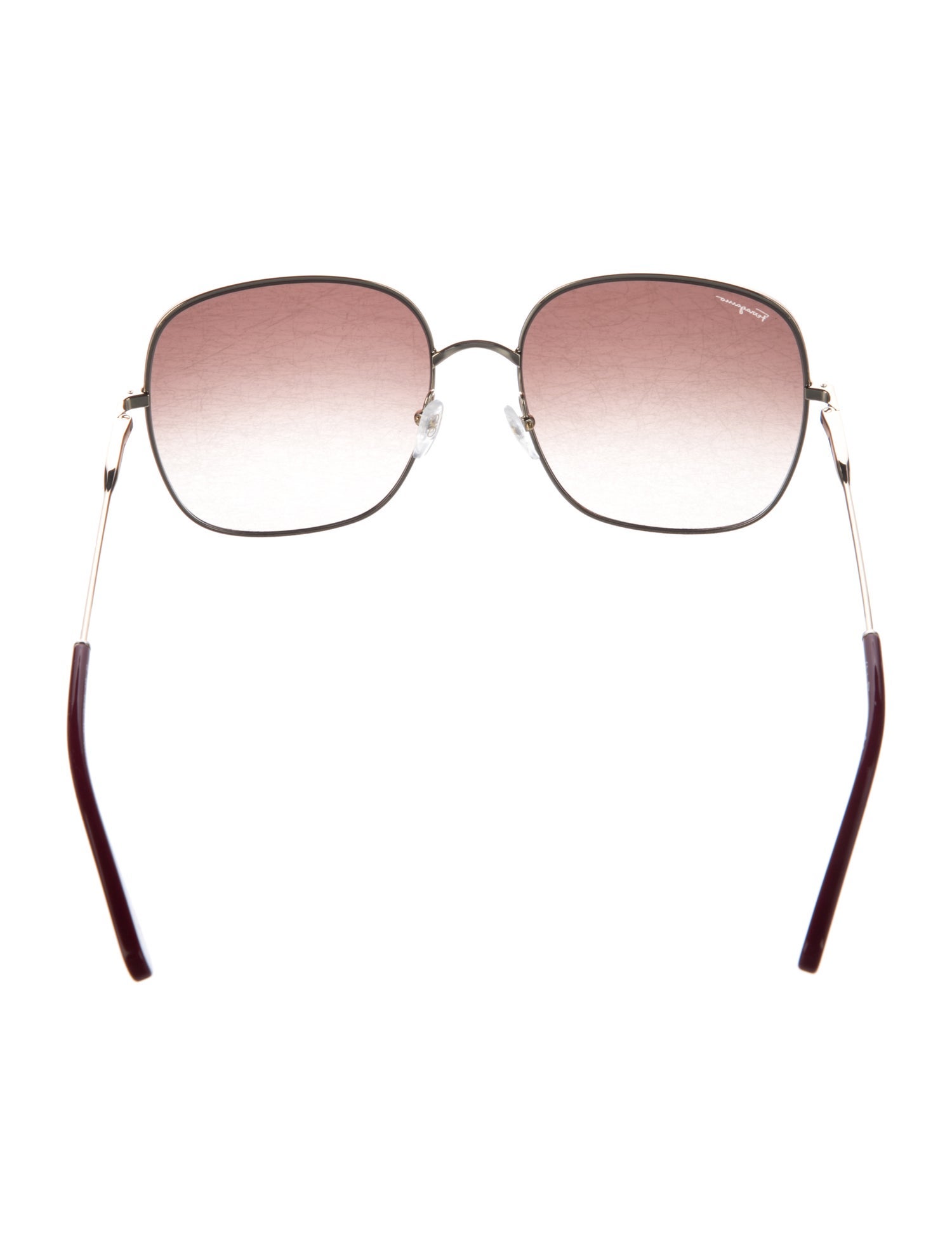 Salvatore Ferragamo Oversize Gradient Sunglasses