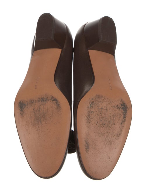 Salvatore Ferragamo Vara Bow Accent Leather Pumps