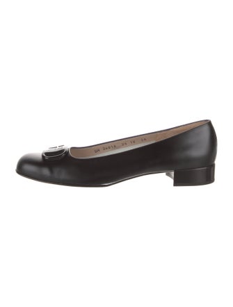 Salvatore Ferragamo Leather Ballet Flats