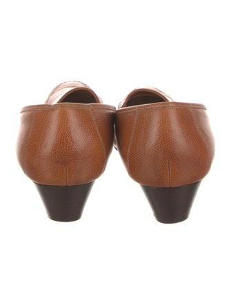 Salvatore Ferragamo Vara Bow Accent Leather Pumps