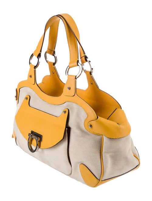 Salvatore Ferragamo Gancio Top Handle Bag