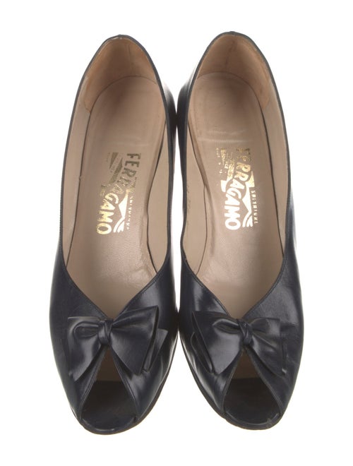 Salvatore Ferragamo Leather Pumps