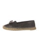 Salvatore Ferragamo Vara Bow Accent Leather Espadrilles