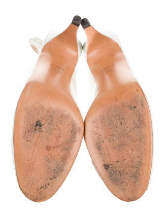 Salvatore Ferragamo Patent Leather Slingback Pumps