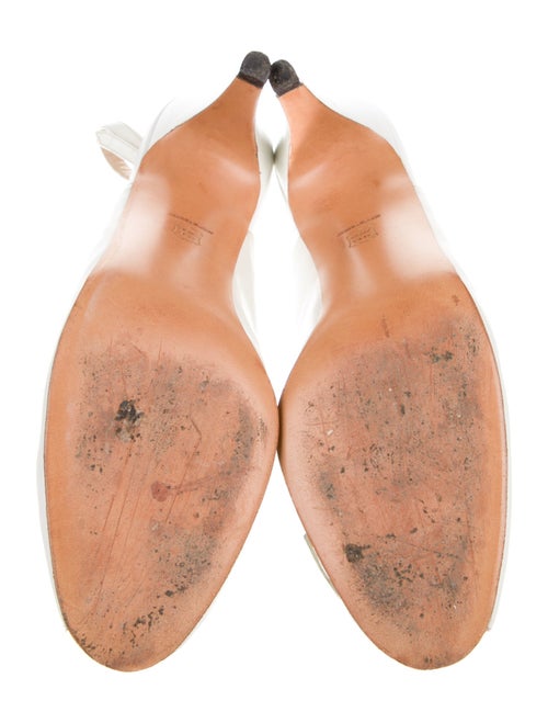 Salvatore Ferragamo Patent Leather Slingback Pumps