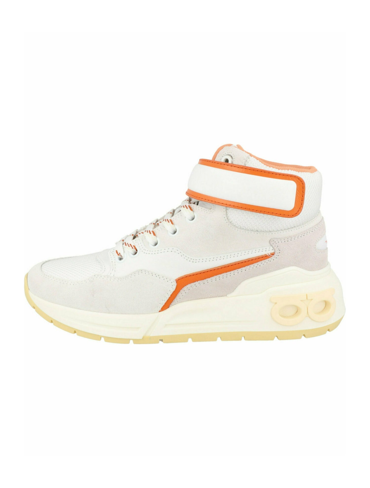 Salvatore Ferragamo Gancini Logo Calf Leather Sneakers w/ Tags