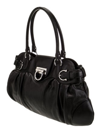 Salvatore Ferragamo Leather Shoulder Bag