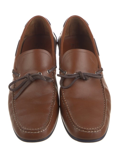 Salvatore Ferragamo Leather Moccasins