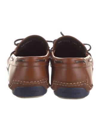 Salvatore Ferragamo Leather Moccasins