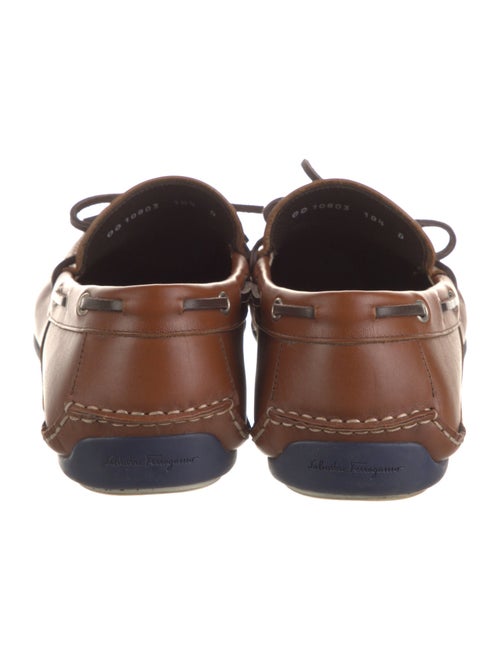 Salvatore Ferragamo Leather Moccasins