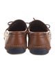 Salvatore Ferragamo Leather Moccasins