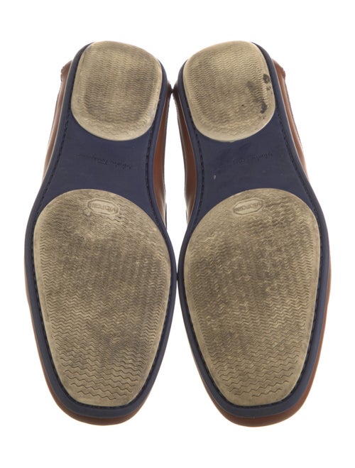 Salvatore Ferragamo Leather Moccasins