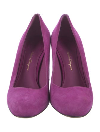 Salvatore Ferragamo Suede Pumps