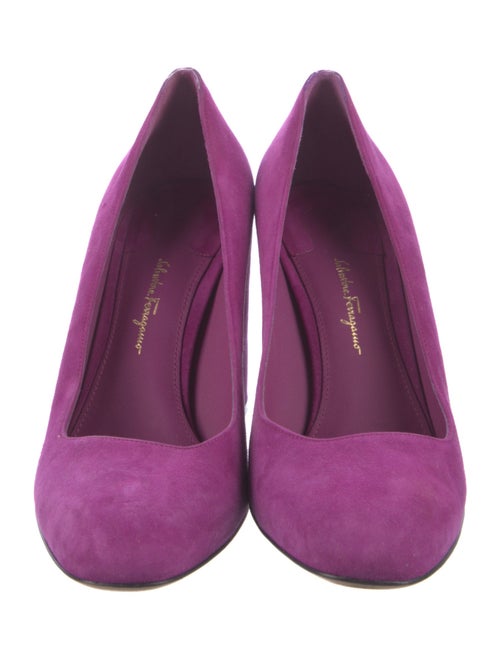 Salvatore Ferragamo Suede Pumps