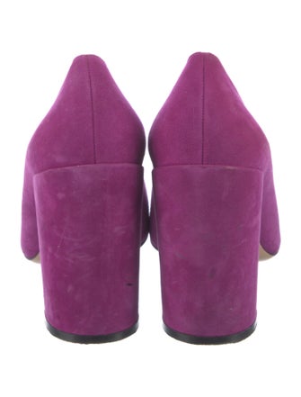 Salvatore Ferragamo Suede Pumps