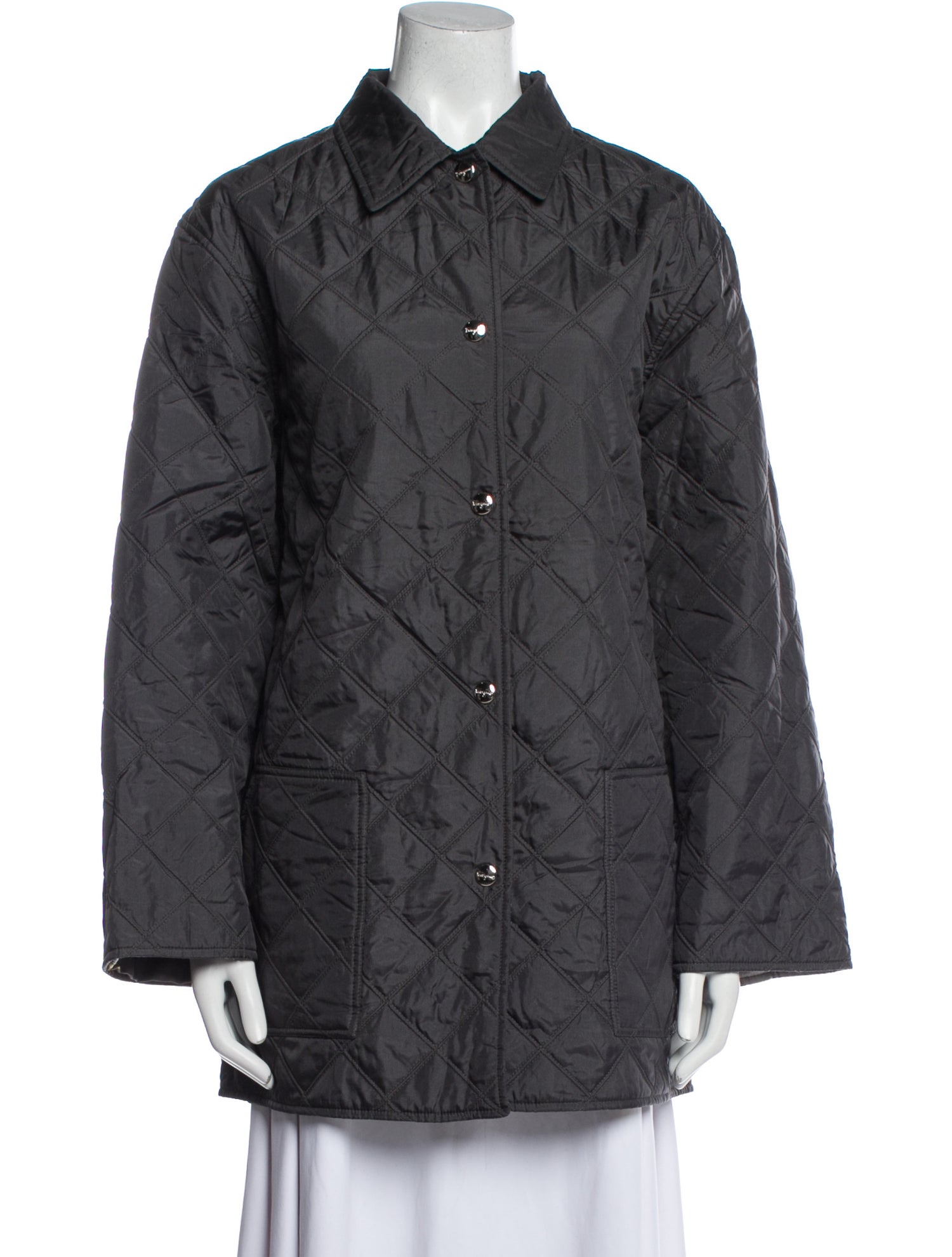 Salvatore Ferragamo Silk Utility Jacket