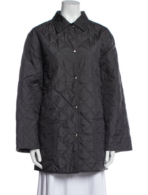 Salvatore Ferragamo Silk Utility Jacket