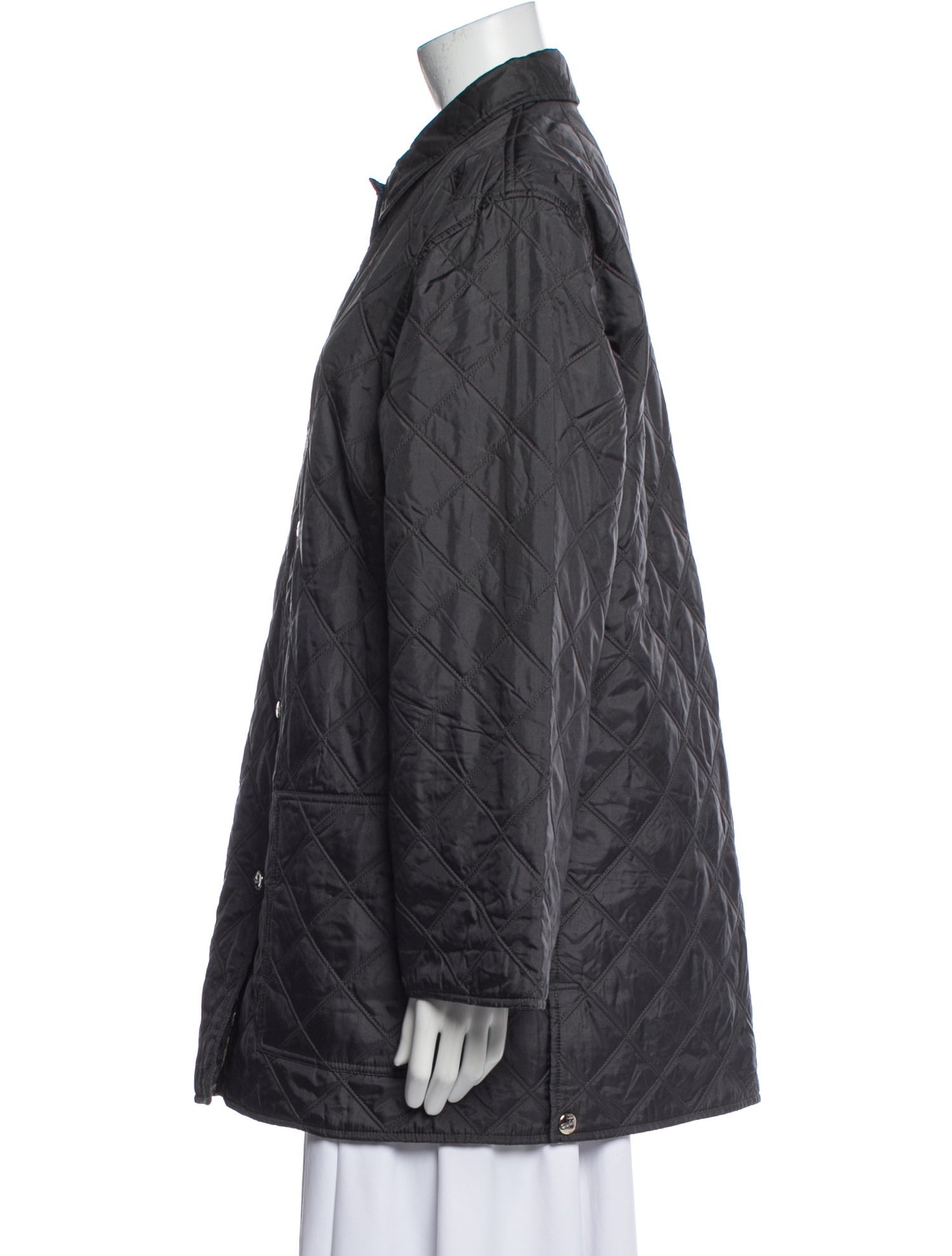 Salvatore Ferragamo Silk Utility Jacket