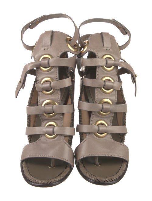 Salvatore Ferragamo Leather Sandals
