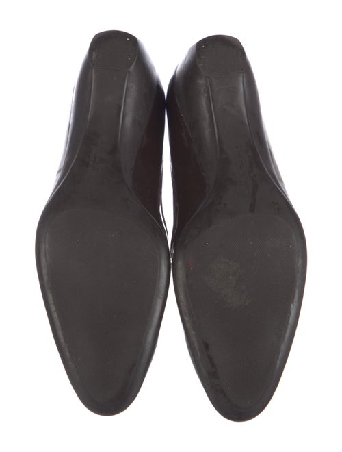 Salvatore Ferragamo Patent Leather Printed Pumps