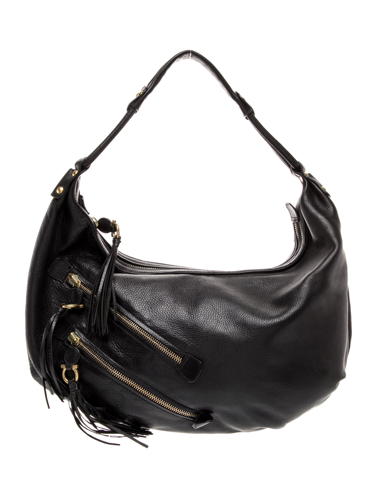 Salvatore Ferragamo Leather Hobo