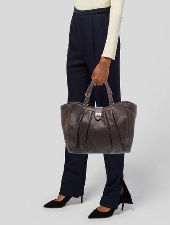 Salvatore Ferragamo Leather Tote