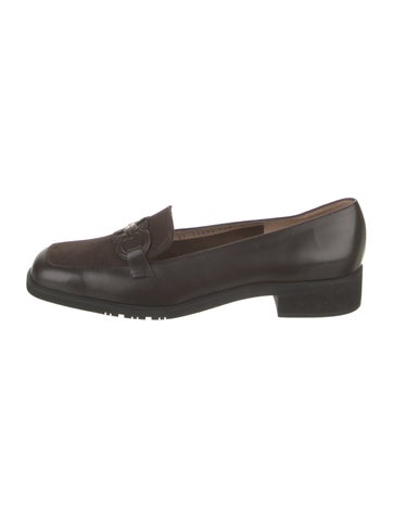 Salvatore Ferragamo Flats Leather Loafers 8