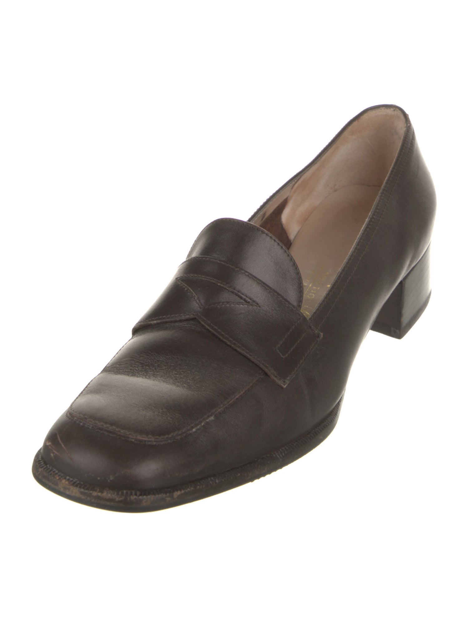 Salvatore Ferragamo Leather Loafers