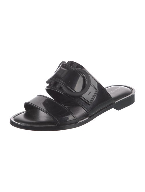 Salvatore Ferragamo Patent Leather Slides