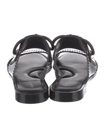 Salvatore Ferragamo Patent Leather Slides