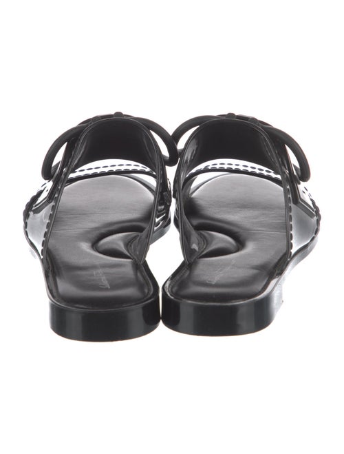 Salvatore Ferragamo Patent Leather Slides