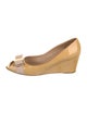 Salvatore Ferragamo Vara Bow Accent Patent Leather Pumps