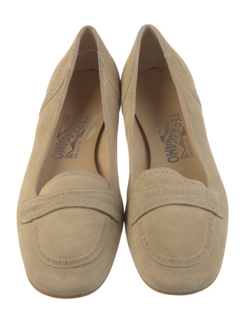 Salvatore Ferragamo Suede Loafers