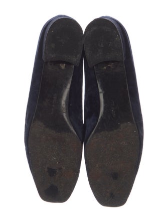 Salvatore Ferragamo Gancini Logo Velvet Loafers