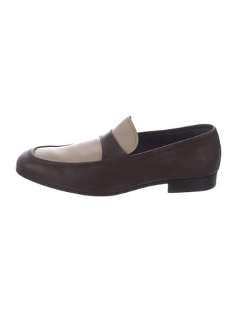 Salvatore Ferragamo Leather Loafers