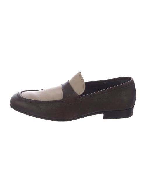 Salvatore Ferragamo Leather Loafers
