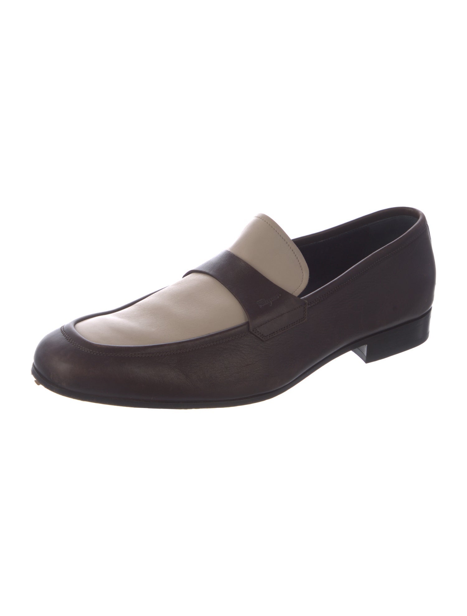 Salvatore Ferragamo Leather Loafers