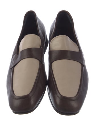 Salvatore Ferragamo Leather Loafers