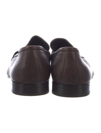 Salvatore Ferragamo Leather Loafers