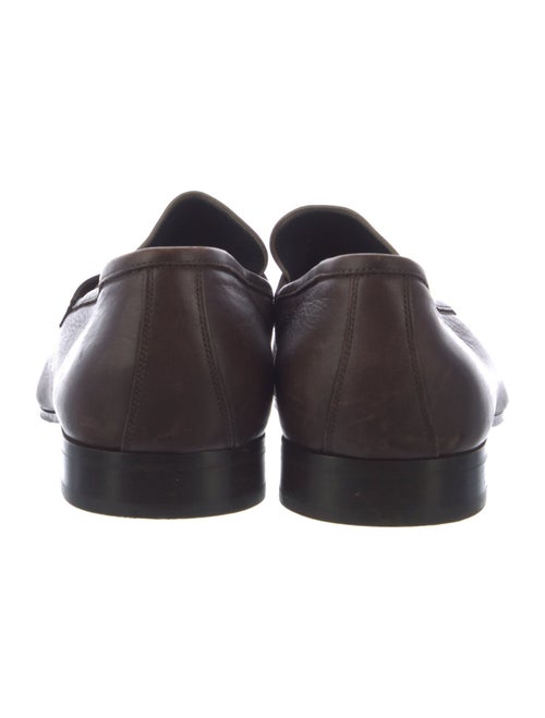 Salvatore Ferragamo Leather Loafers