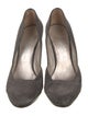 Salvatore Ferragamo Suede D'Orsay Pumps