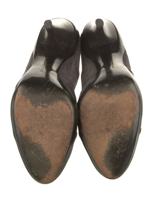 Salvatore Ferragamo Suede D'Orsay Pumps